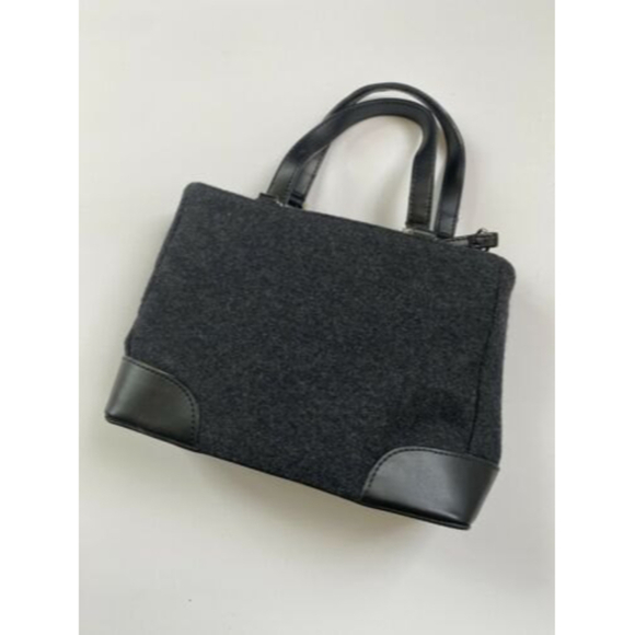 Amanda Smith Gray Charcoal Mini Handbag Crossbody Y2K 90s. - Picture 1 of 6